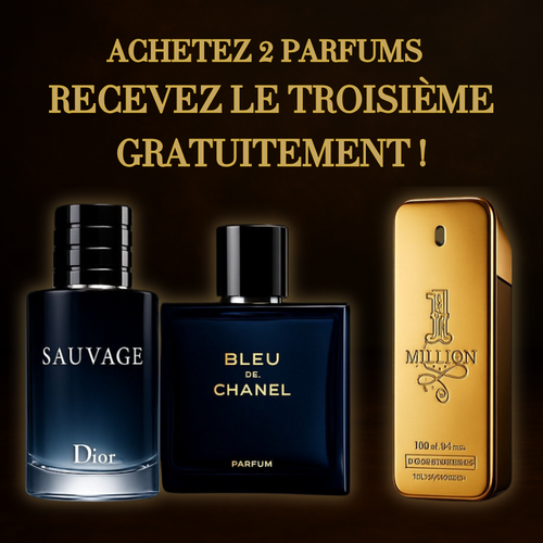 Pack de 3 Parfums pour Hommes